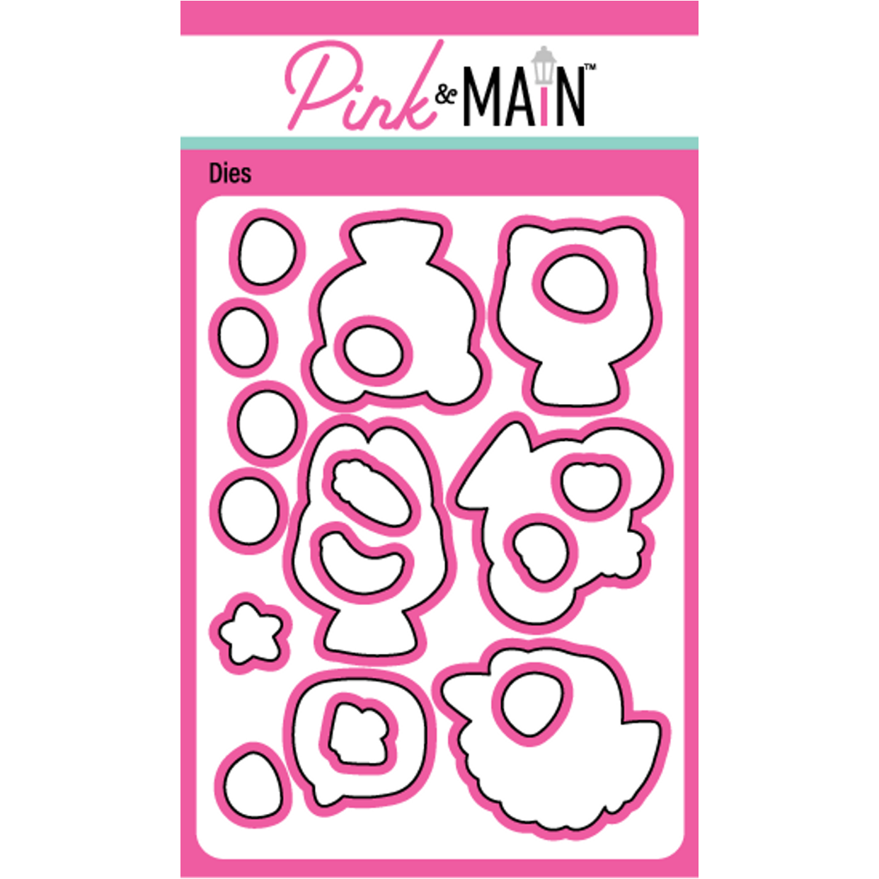 Pink and Main Cute Peekers Dies pnm560