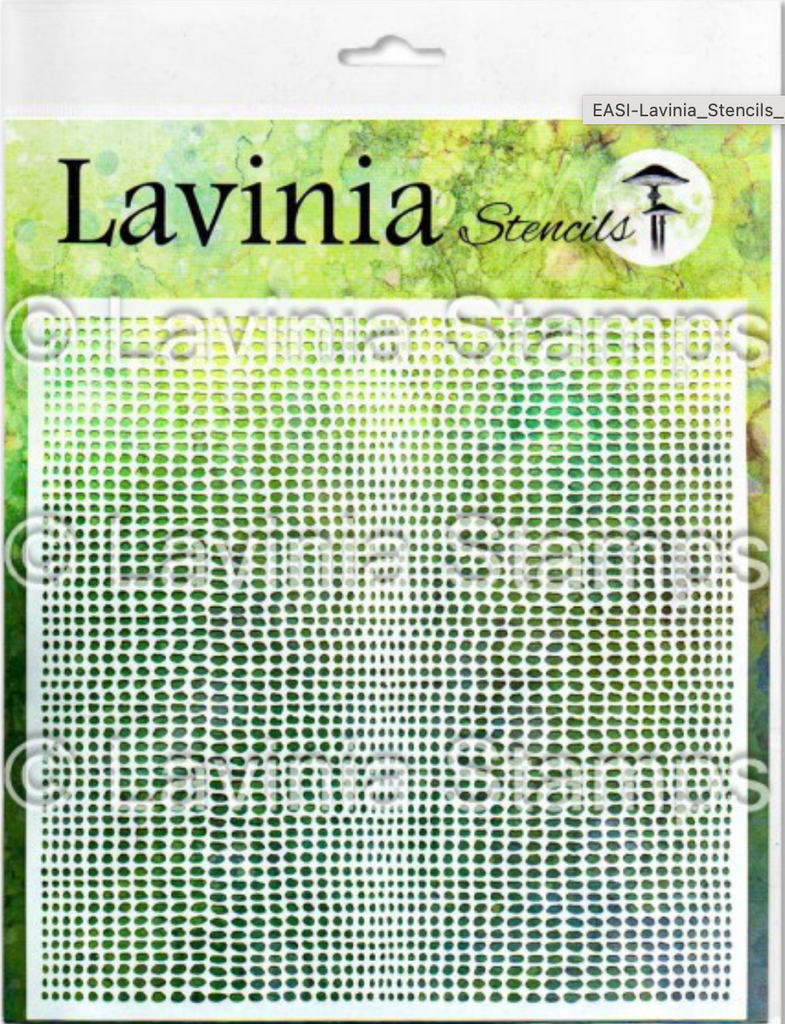Lavinia Stamps Cryptic Small Stencil st041
