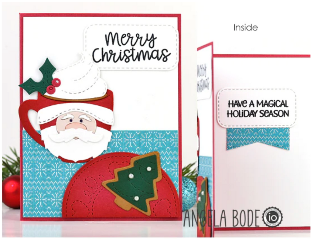 Impression Obsession Christmas Sweater 6x6 inch Paper Pad pp043 merry christmas