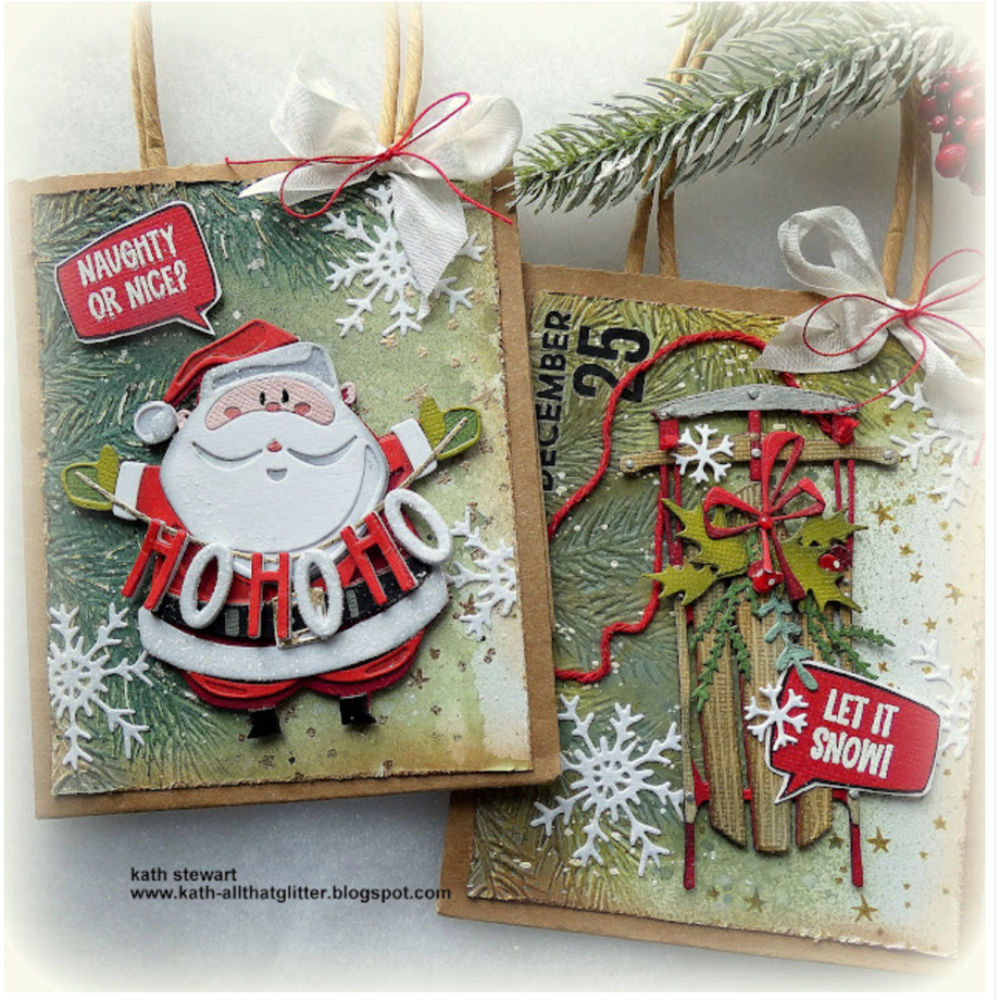 Tim Holtz Cling Rubber Stamps Jolly Holiday cms474 – Simon Says Stamp