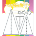 Waffle Flower Dotted Triangle Trees Dies 421518