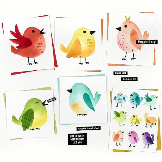 Concord & 9th Tweet Life Clear Stamp Set 11921 products