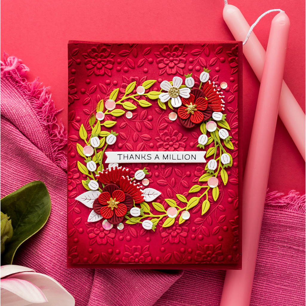 s5-598 Spellbinders Garden Wreath Add-Ons Etched Dies thanks | color-code:ALT01