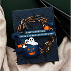 s5-601 Spellbinders Halloween Wreath Add-Ons Etched Dies beautiful wreath | color-code:ALT01