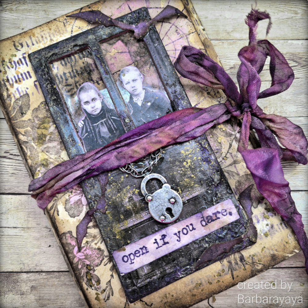 Tim Holtz Idea-ology ACCORDION FOLIO th94215 lock | color-code:ALT01