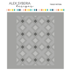 Alex Syberia Designs Trendy Pattern Stencil Set asd-ste-128