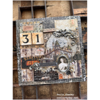 Tim Holtz Etcetera Facades ETC016 haunted house | color-code:ALT02