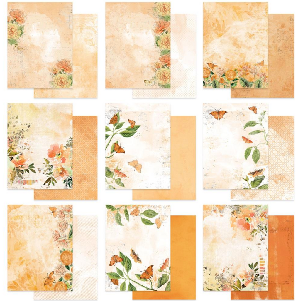 49 and Market Color Swatch Peach 6x8 inch Mini Paper Pack csp-24906 product image