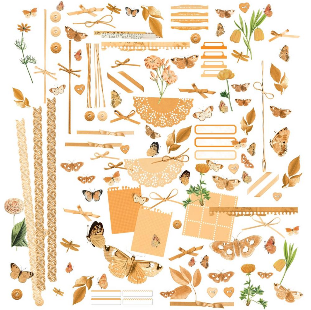 49 and Market Color Swatch Peach Laser Cut Elements csp-24951 product image