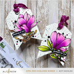 Altenew Build-A-Garden Blushing Magnolias Add-on Dies alt8189 thinking of you