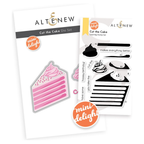 Altenew Mini Delight Cut the Cake Stamp and Die Set alt8192bn