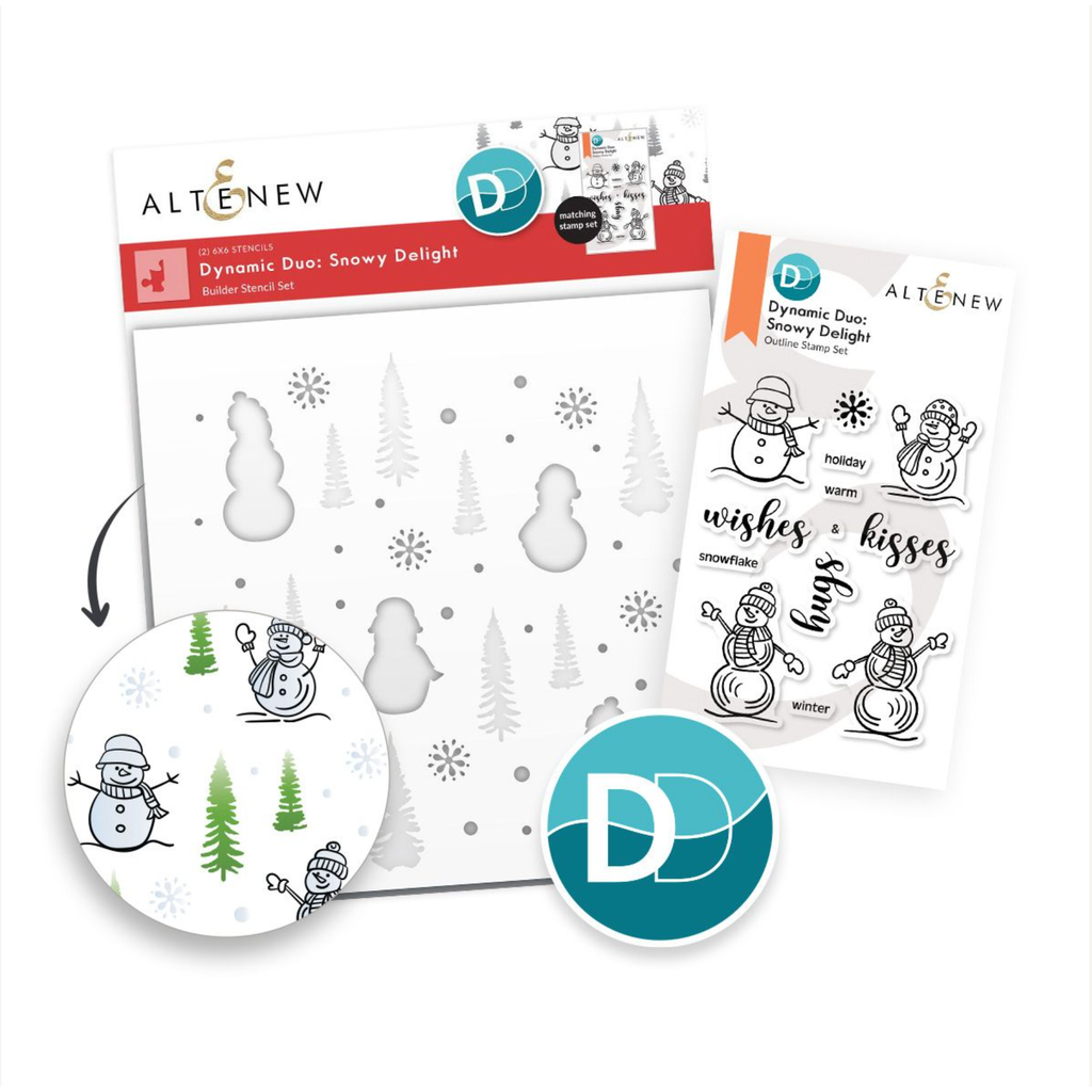 Altenew Dynamic Duo Snowy Delight Set alt8194bn