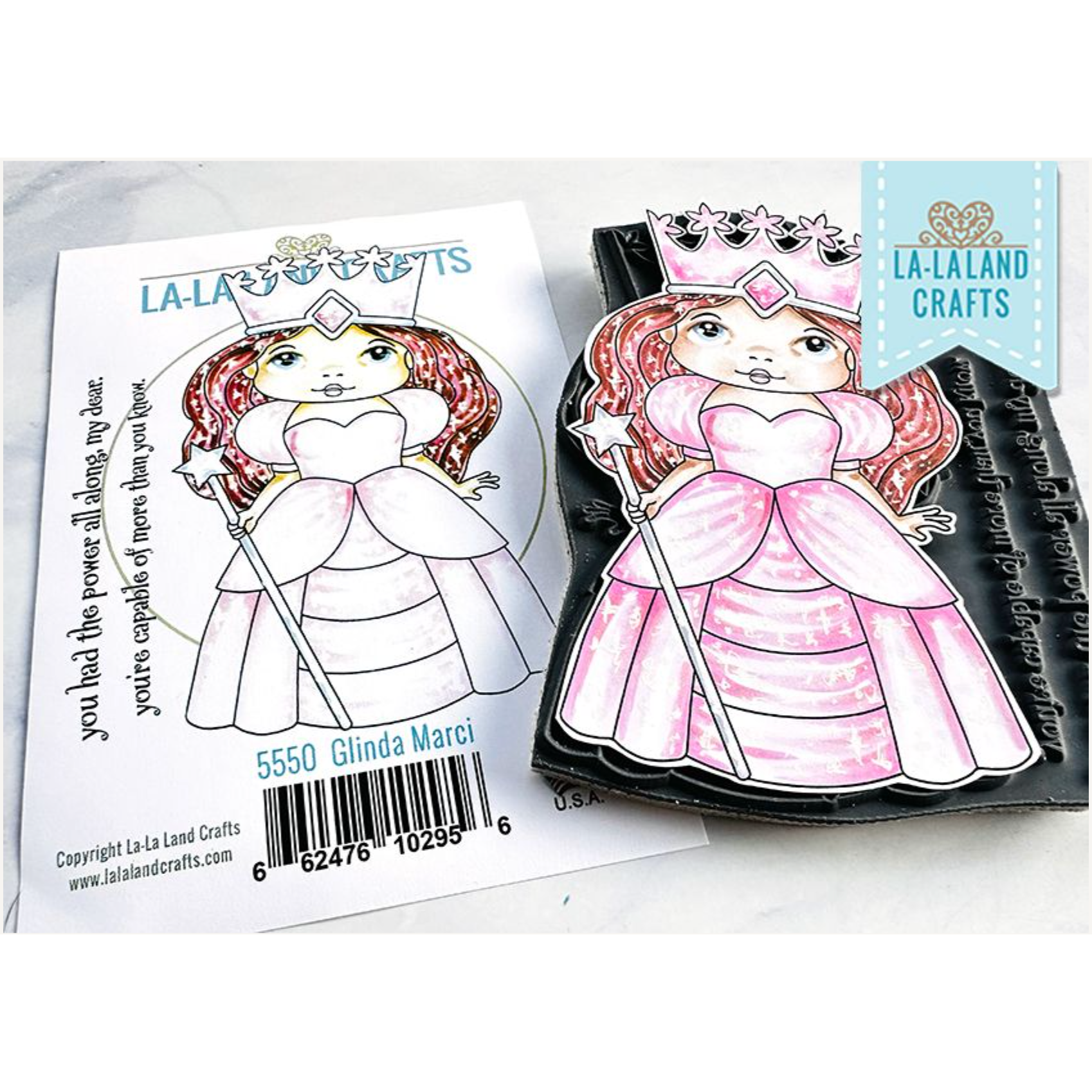 La-La Land Crafts cling Stamp Glinda Marci 5550 product image