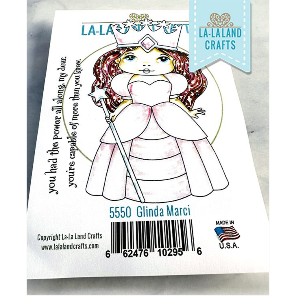 La-La Land Crafts cling Stamp Glinda Marci 5550