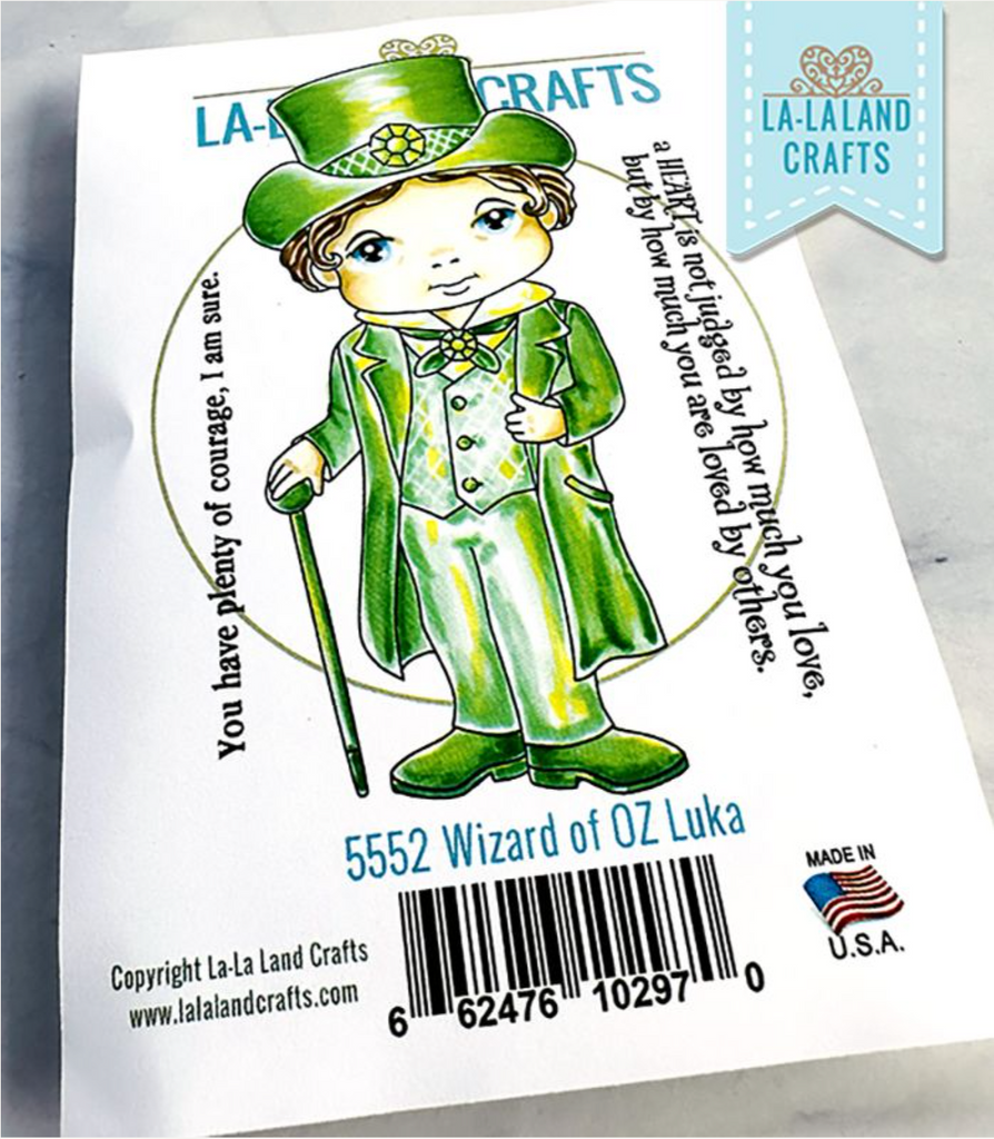 La-La Land Crafts Cling Stamp Wizard of OZ Luka 5552