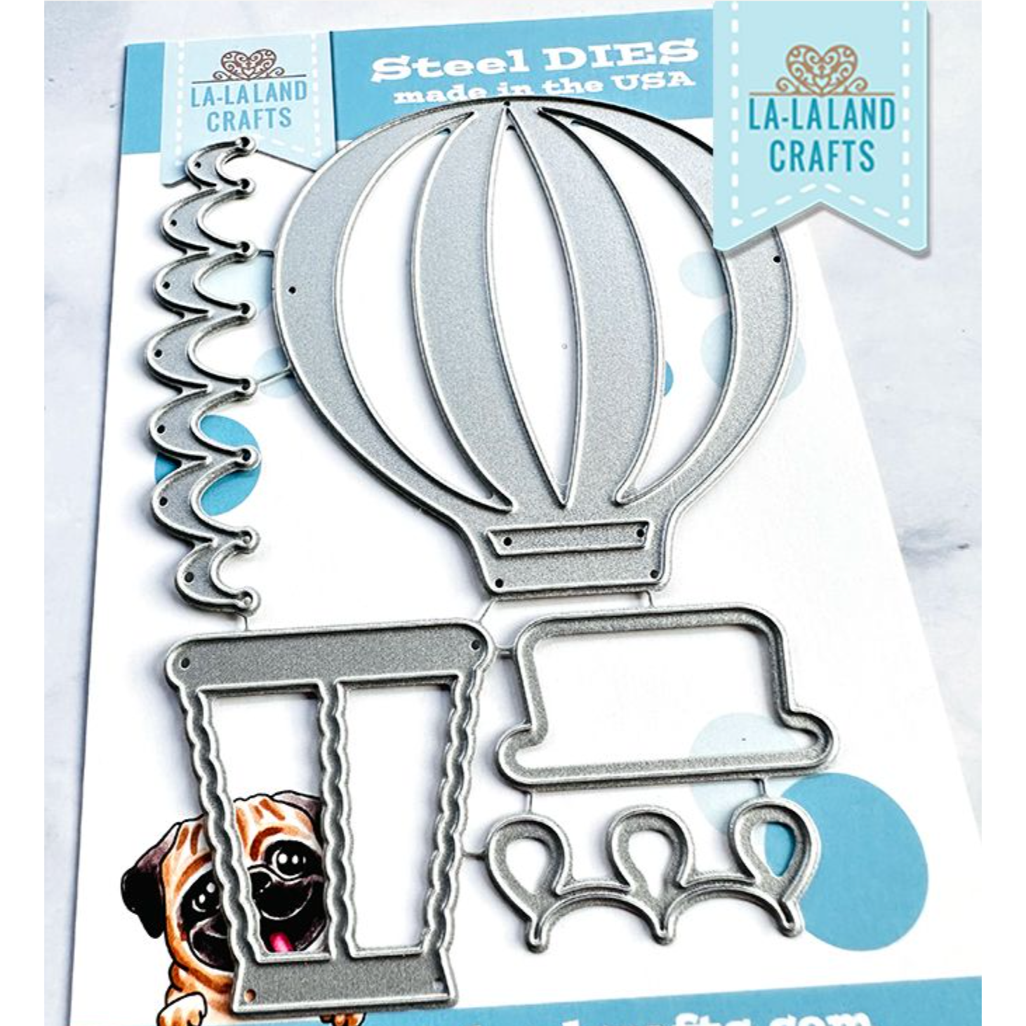 La-La Land Crafts Large Hot Air Balloon Dies 8806