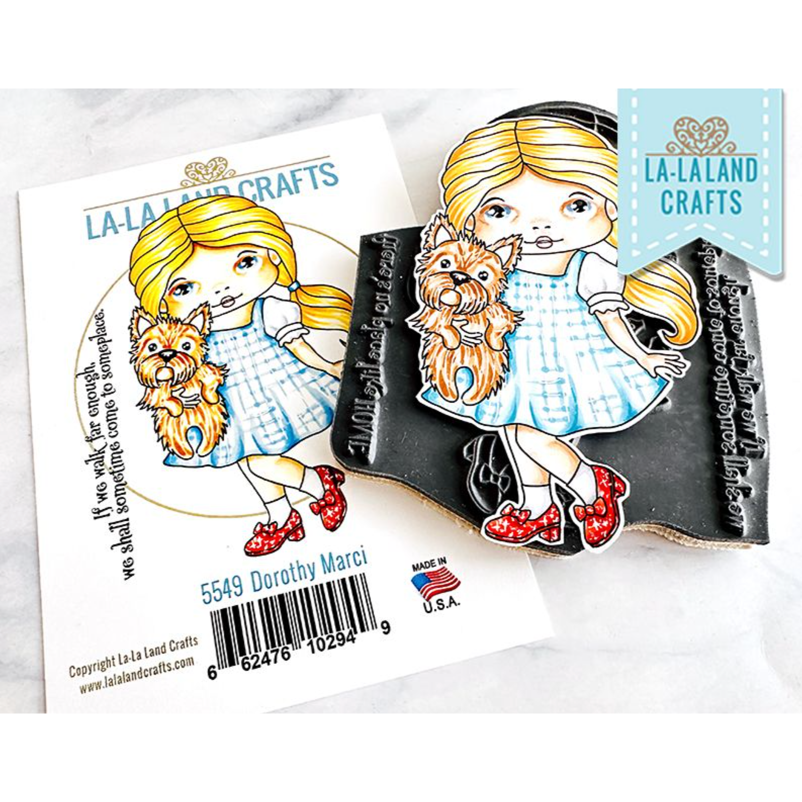 La-La Land Crafts Cling Stamp Dorthy Marci 5549 product image