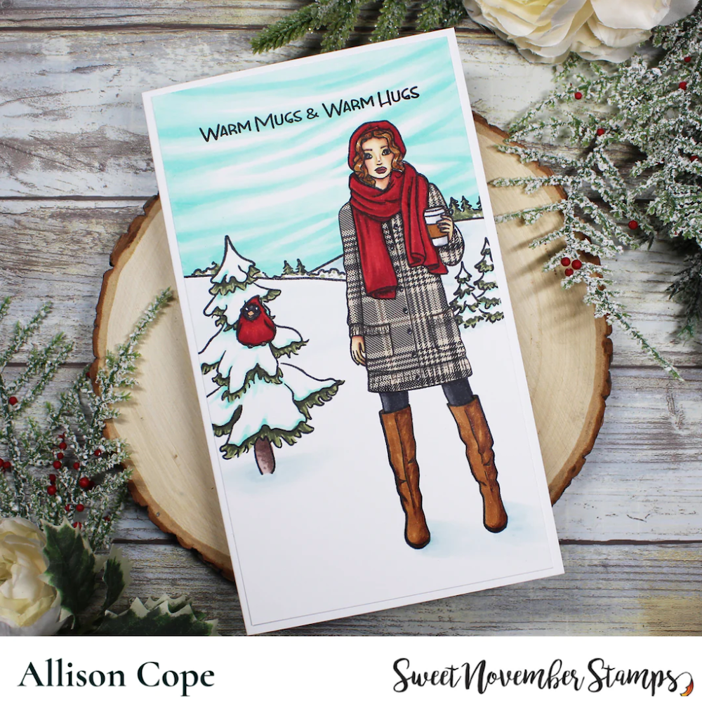Sweet November Stamps Bianca Clear Stamp Set sns-sn-gb-22 Allison