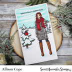 Sweet November Stamps Bianca Clear Stamp Set sns-sn-gb-22 Allison