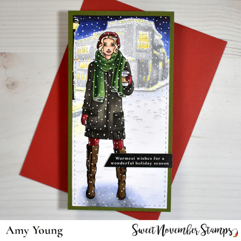 Sweet November Stamps Bianca Clear Stamp Set sns-sn-gb-22 Amy