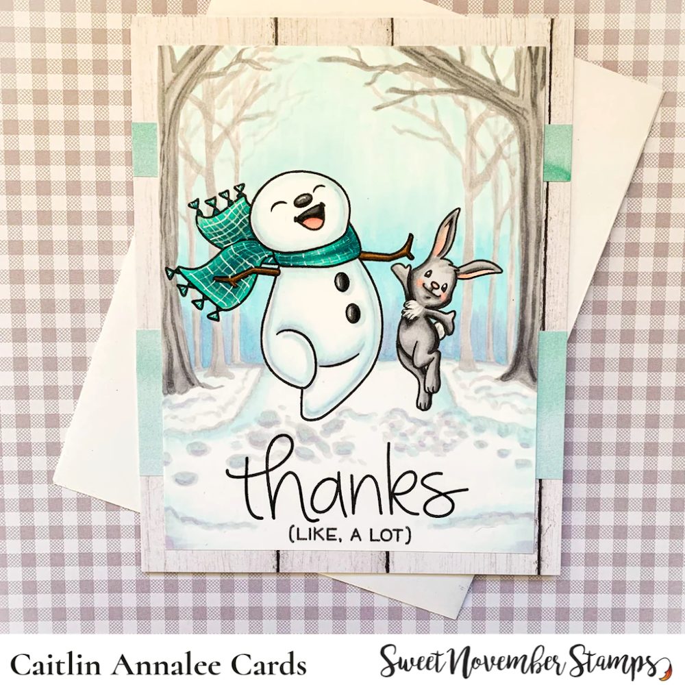 Sweet November Stamps Frosty Feet Clear Stamp Set sns-sm-ff-21 Caitlin