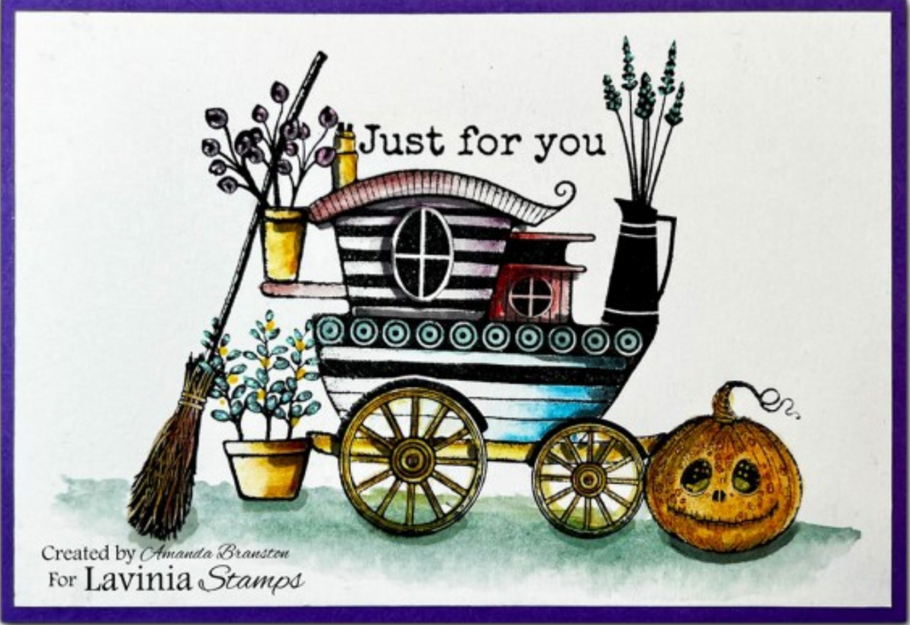 Lavinia Stamps Carriage Dwelling Clear Stamp lav825 just for you