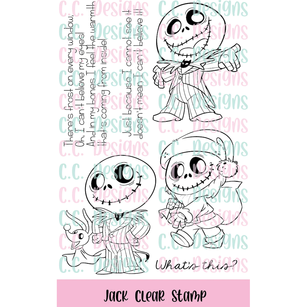 C.C. Designs Jack Clear Stamp Set ccd-0344