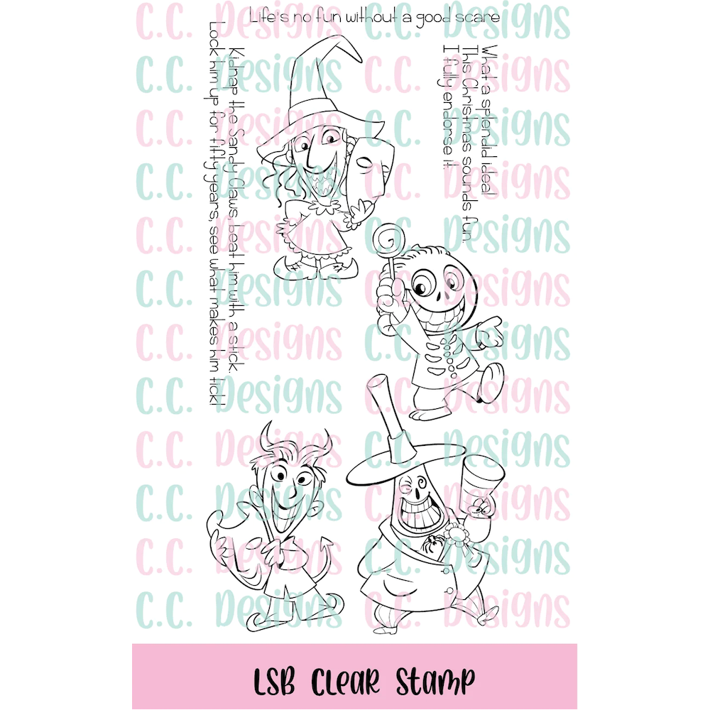 C.C. Designs LSB Clear Stamp Set ccd-0343