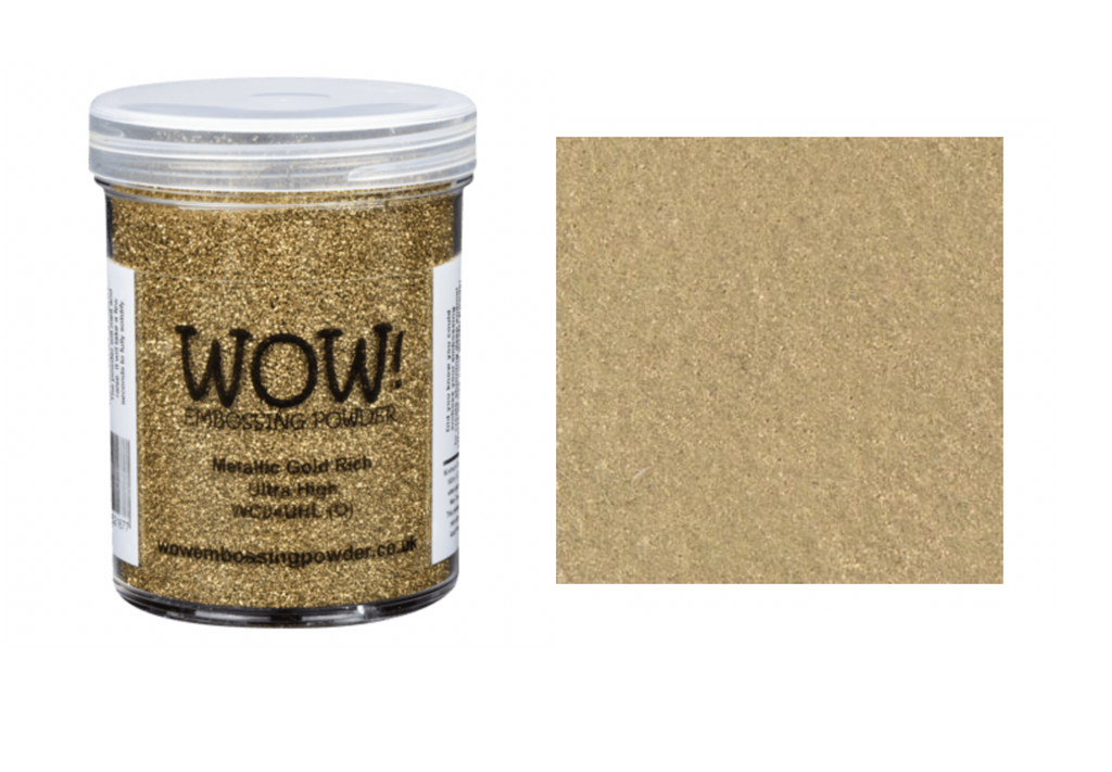 WOW Embossing Powder GOLD RICH ULTRA HIGH WC04UH