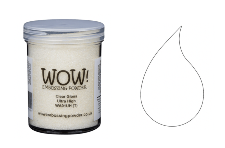 WOW Embossing Powder CLEAR GLOSS Ultra High Large Jar WA01UH-L