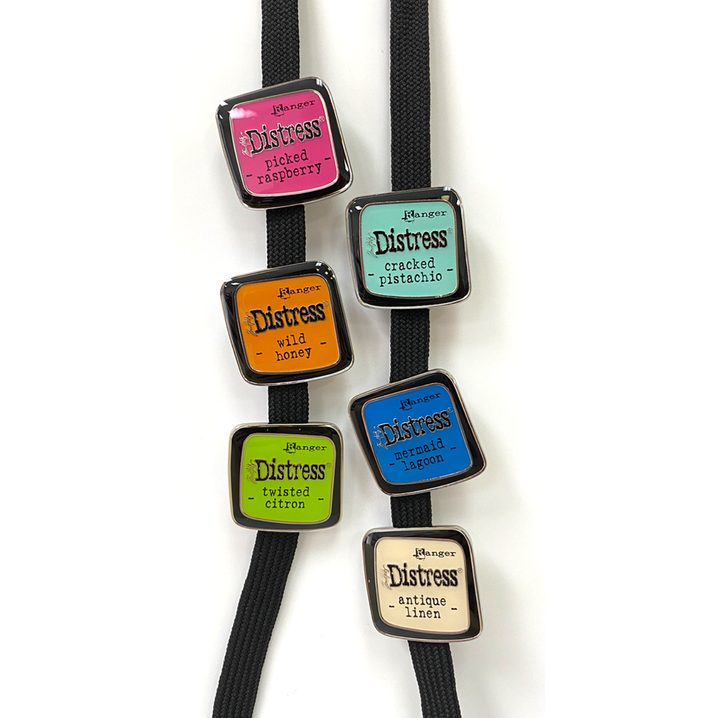 Tim Holtz Distress Enamel Pin SET 1 Ranger tdzs73437 Secondary Image