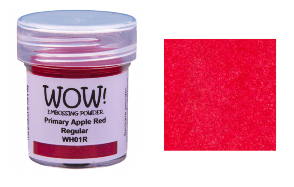 WOW Embossing Powder PRIMARY APPLE RED Regular WH01R