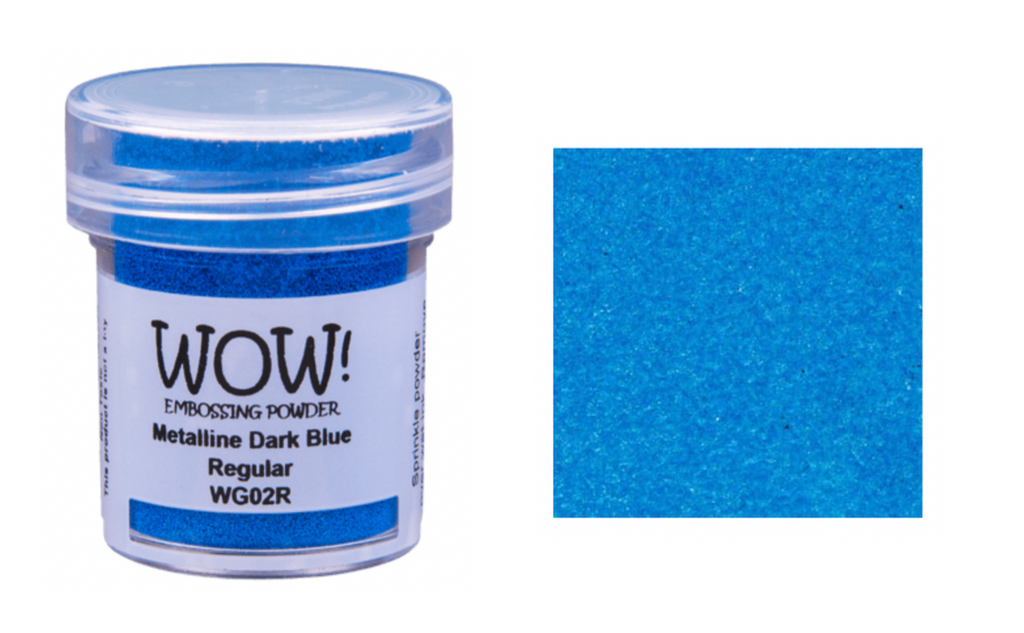 WOW Embossing Powder METALLINE DARK BLUE Regular WG02R