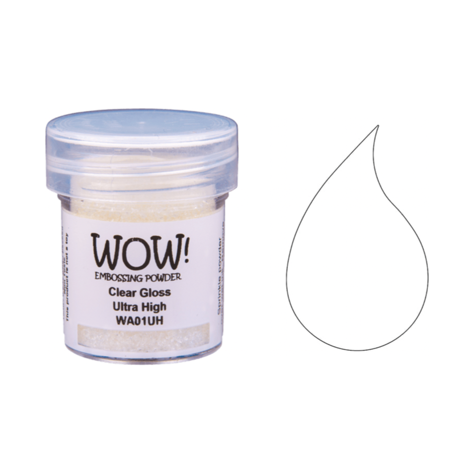WOW Embossing Powder CLEAR GLOSS ULTRA HIGH WA01UH