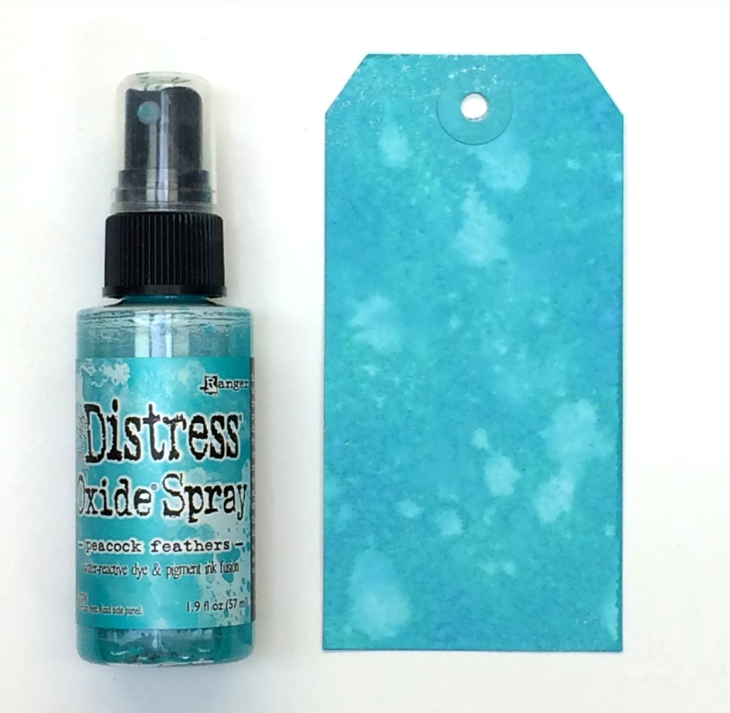 Tim Holtz Distress Oxide Spray PEACOCK FEATHERS Ranger tso67795 Color Swatch