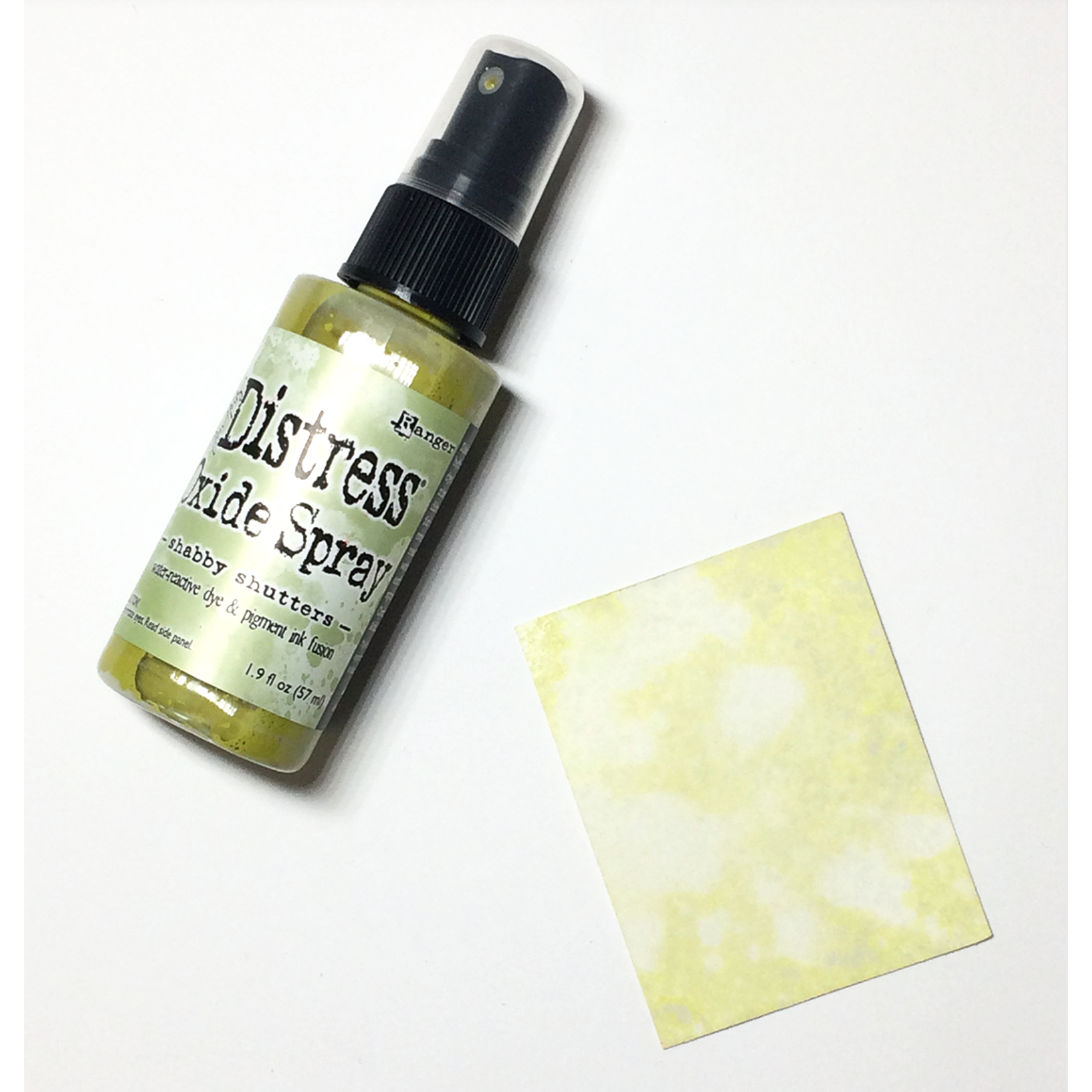 Tim Holtz Distress Oxide Spray SHABBY SHUTTERS Ranger tso67870 Color Swatch