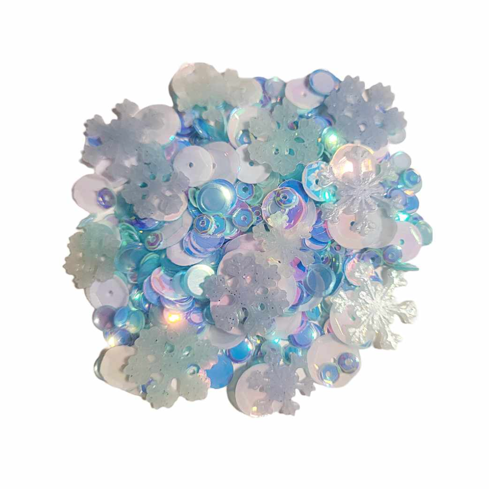 Sweet November Stamps Snow Day Sequin Mixes sns-sq-wn-05