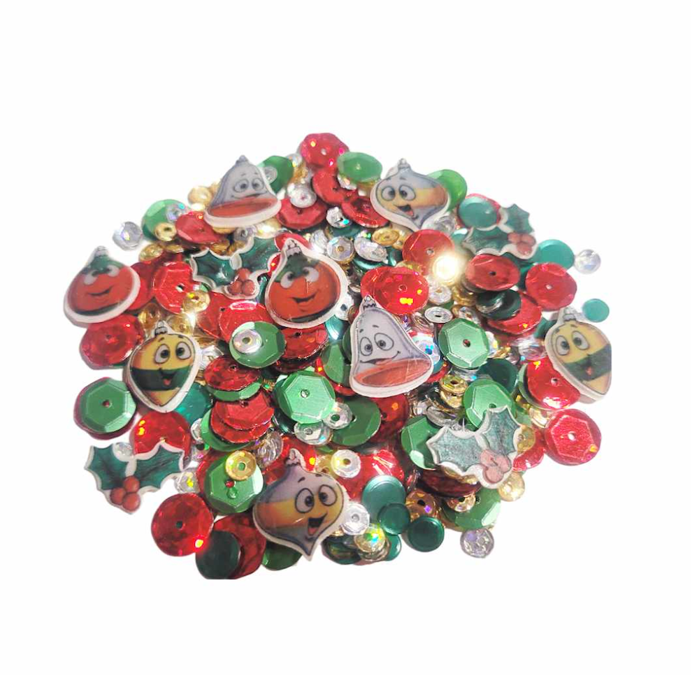 Sweet November Stamps Oh Christmas Tree Sequin Mixes sns-sq-wn-01