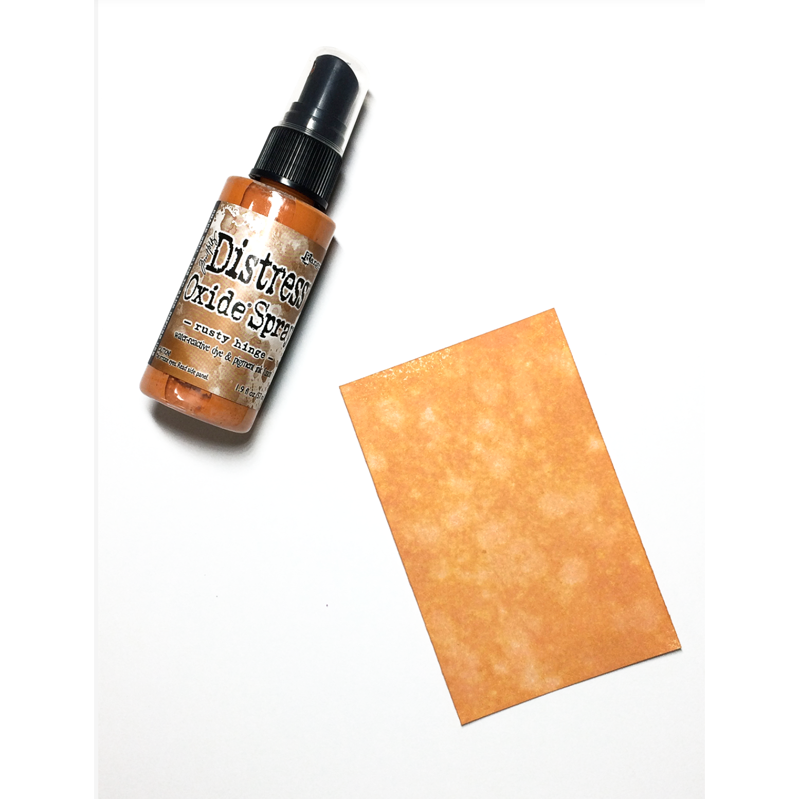 Tim Holtz Distress Oxide Spray RUSTY HINGE Ranger tso67832 Color Swatch