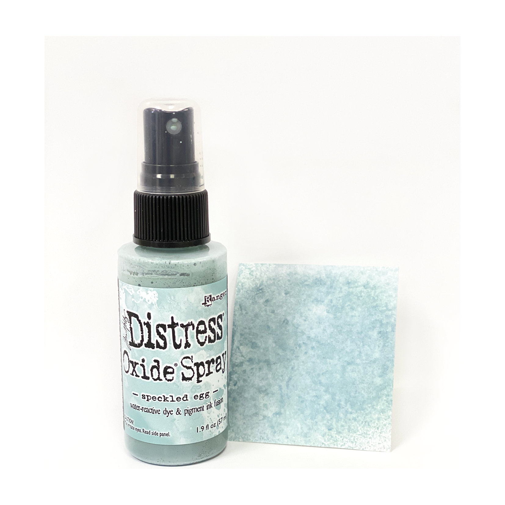 Tim Holtz Distress Oxide Spray Speckled Egg Ranger tso72584 Color Swatch