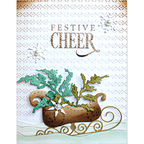 Penny Black Sentiment Shine Stick and Shine Sheets 15-012 festive cheer
