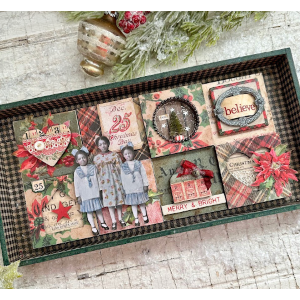 Tim Holtz Etcetera Large Cutout Tiles ETC018 merry and bright | color-code:ALT01