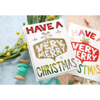 Pretty Pink Posh SPARKLING CLEAR CONFETTI MIX merry christmas
