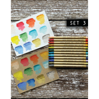 Tim Holtz Distress Watercolor Pencils SET 3 Ranger tdh76643 swatch