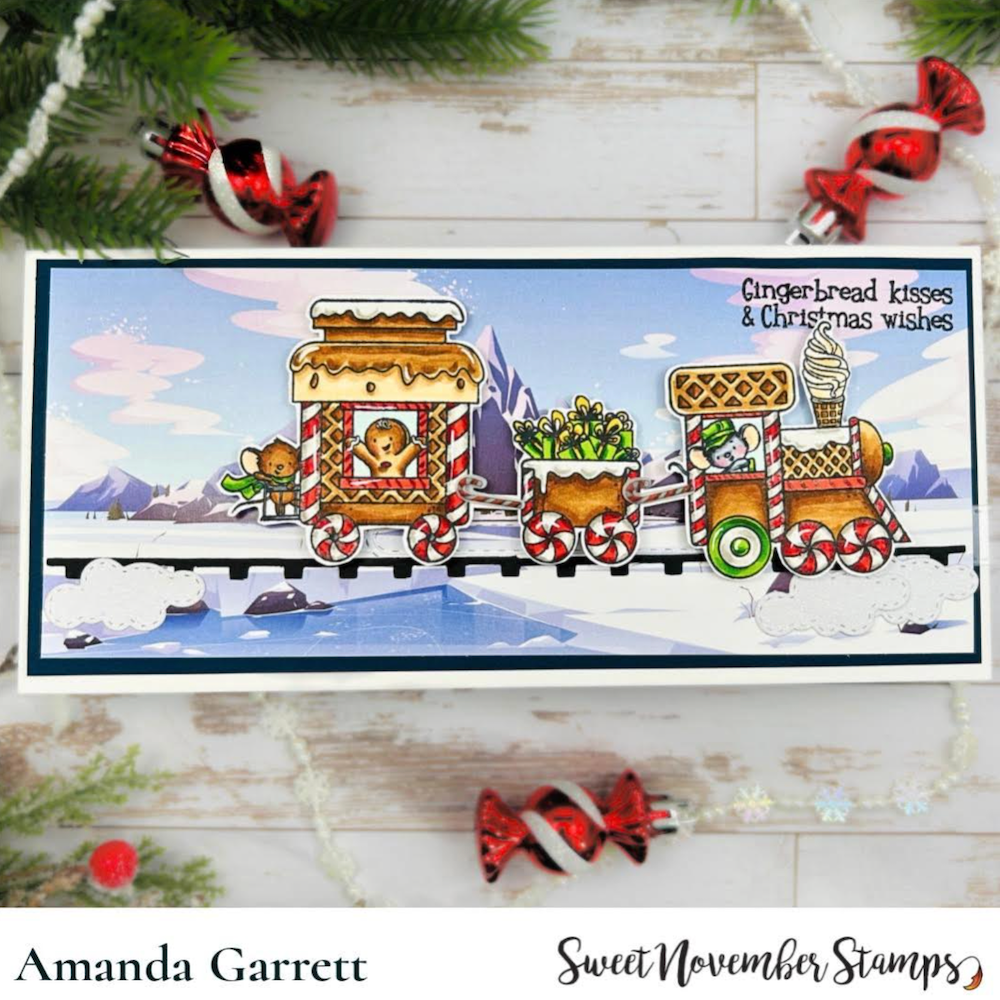 Sweet November Stamps Sweet Treat Express Clear Stamp Set sns-wn-te-23 amanda