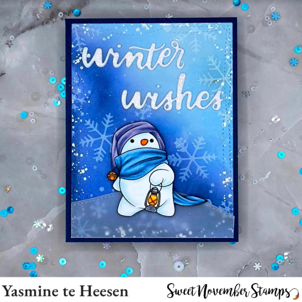 Sweet November Stamps Cold Hands Warm Hearts Clear Stamp Set sns-wn-ch-wh winter