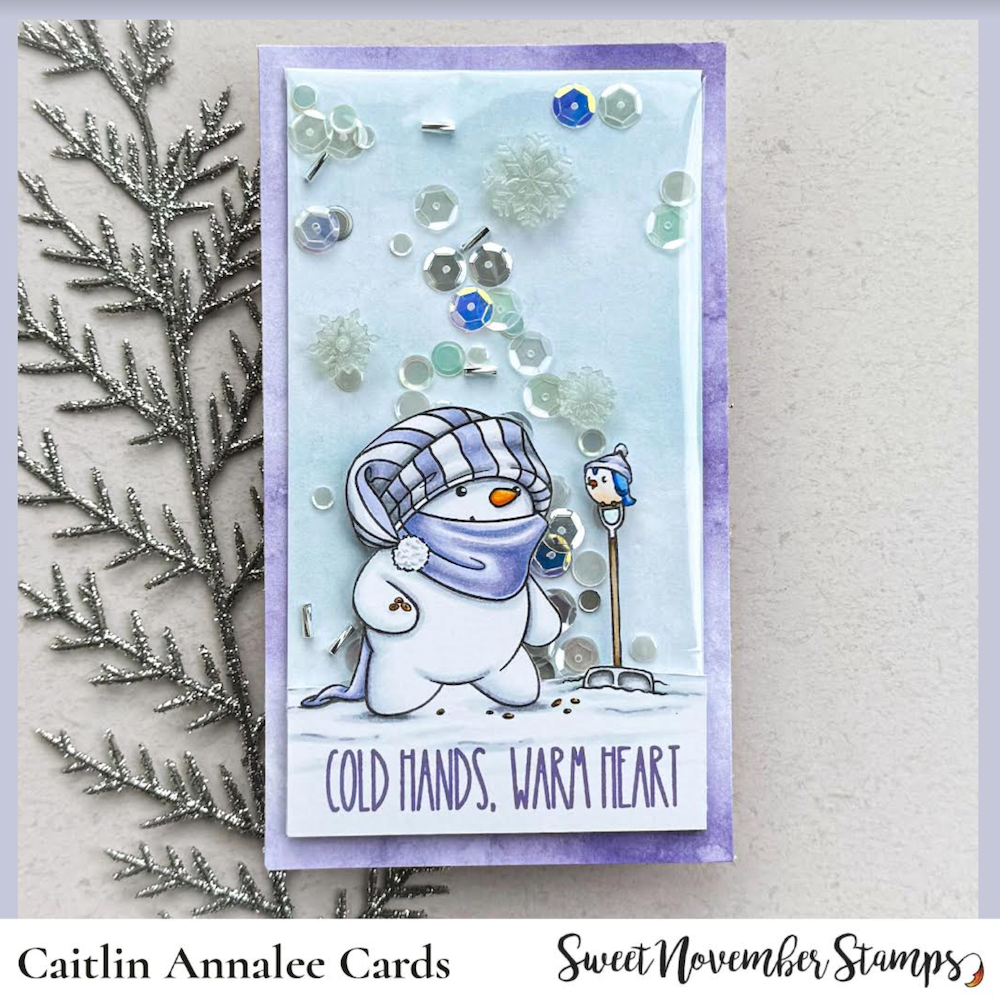 Sweet November Stamps Cold Hands Warm Hearts Clear Stamp Set sns-wn-ch-wh caitlin