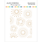 Alex Syberia Designs Brilliant Burst Hot Foil Plate Set asd-hf-132