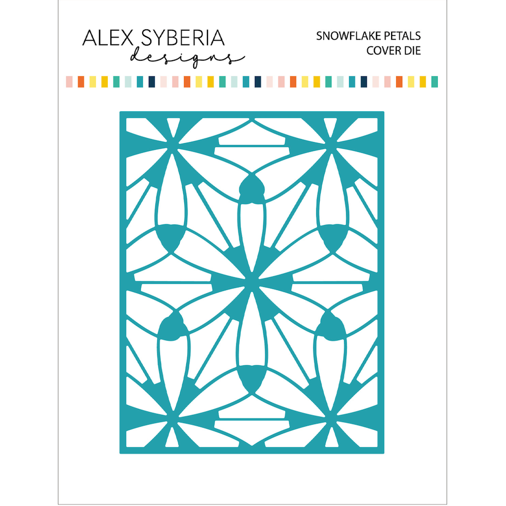 Alex Syberia Designs Snowflake Petals Cover Die asd-d-143