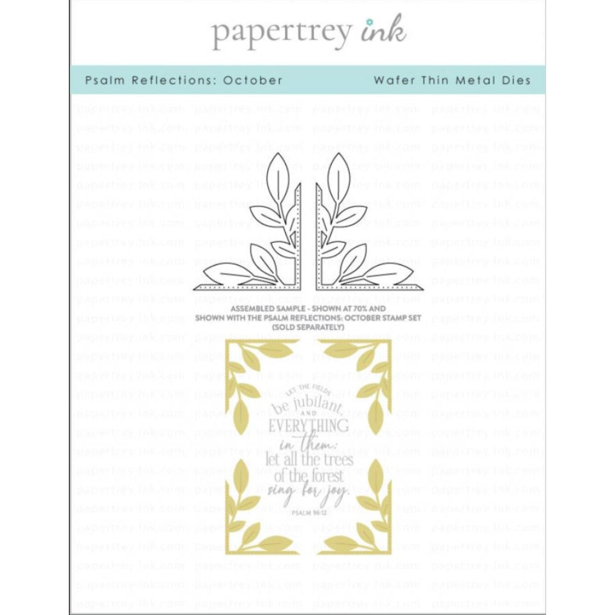 Papertrey Ink Psalm Reflections October Dies pti-0708